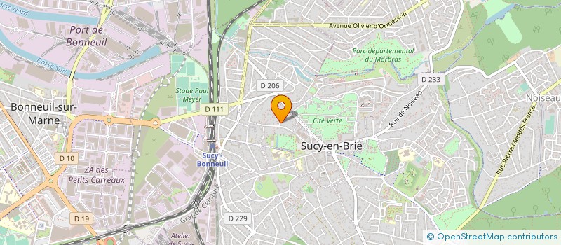 localisation de l'entreprise LOTTA & DJOSSOU à SUCY-EN-BRIE