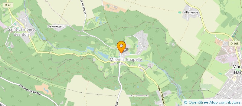 localisation de l'entreprise LOTTARIA  MILON-LA-CHAPELLE