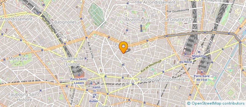 localisation de l'entreprise LOTTI PRODUCTION  PARIS