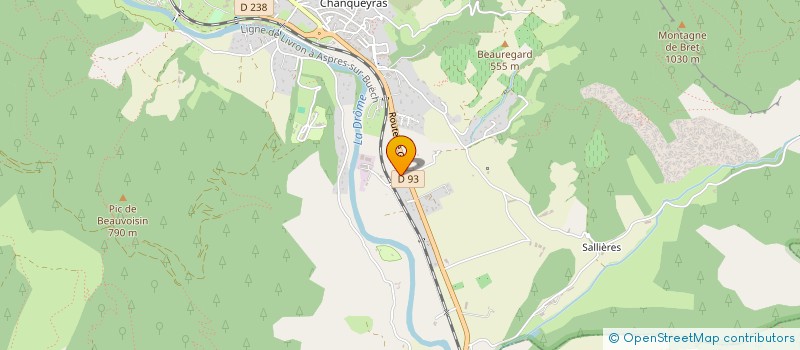 localisation de l'entreprise LOTTO FINITIONS  DIE