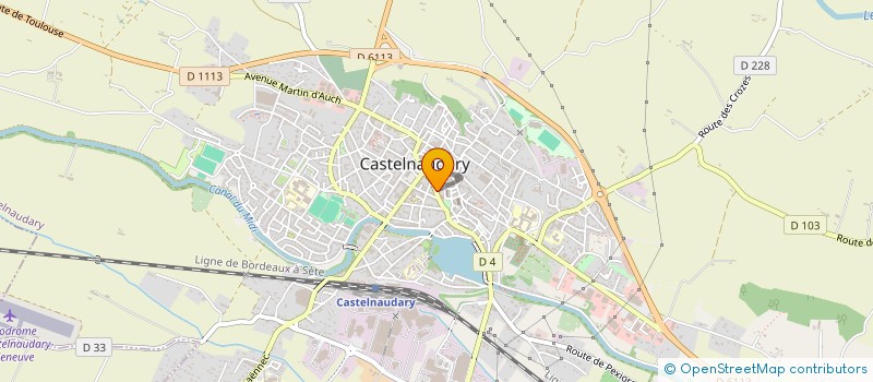 localisation de l'entreprise LOTULYS IMMOBILIER  CASTELNAUDARY