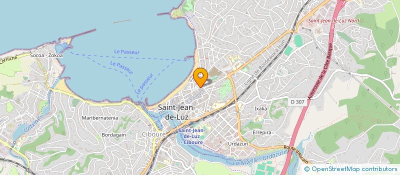 localisation de l'entreprise LOTURA  ASCAIN