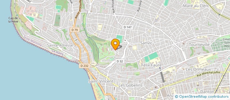 localisation de l'entreprise LOTUS à LE HAVRE