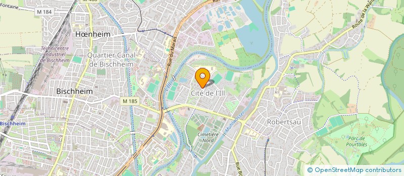 localisation de l'entreprise LOTUS  STRASBOURG