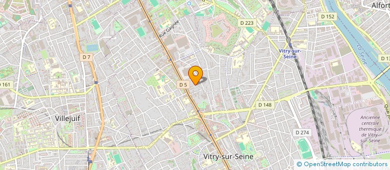 localisation de l'entreprise LOTUS  VITRY-SUR-SEINE