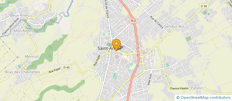localisation de l'entreprise LOTUS à SAINT-ANDRE