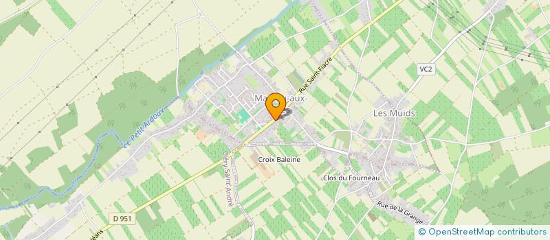 localisation de l'entreprise LOTUS à MAREAU-AUX-PRES