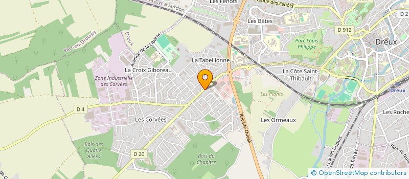 localisation de l'entreprise LOTUS  GIVERNY