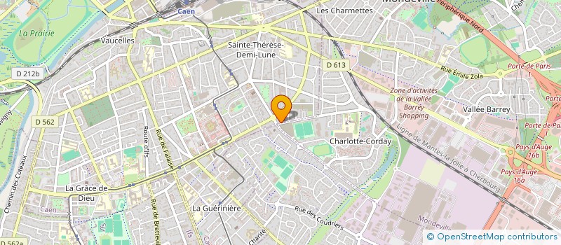 localisation de l'entreprise LOTUS à CAEN