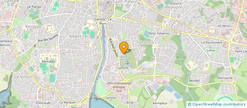 localisation de l'entreprise LOTUS à VANNES