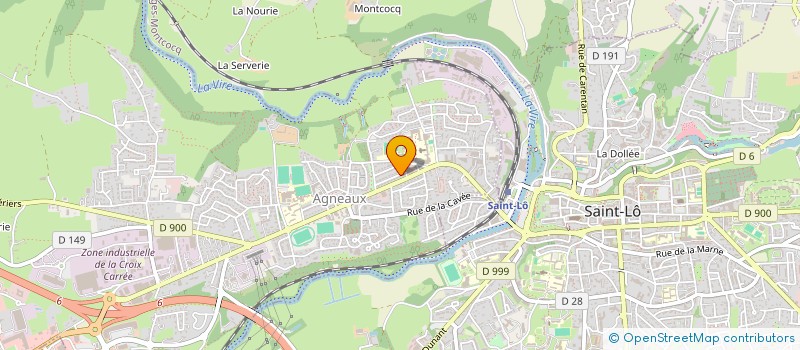 localisation de l'entreprise LOTUS  AGNEAUX