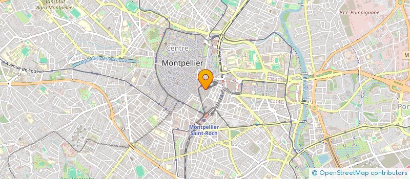 localisation de l'entreprise LOTUS BLEU à MONTPELLIER