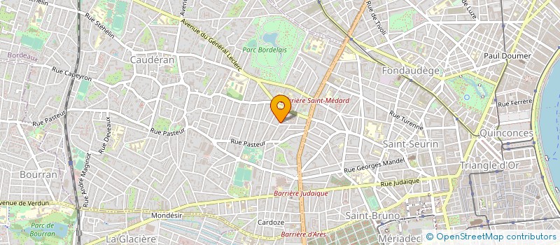 localisation de l'entreprise LOTUS FRUIT INGREDIENTS à BORDEAUX