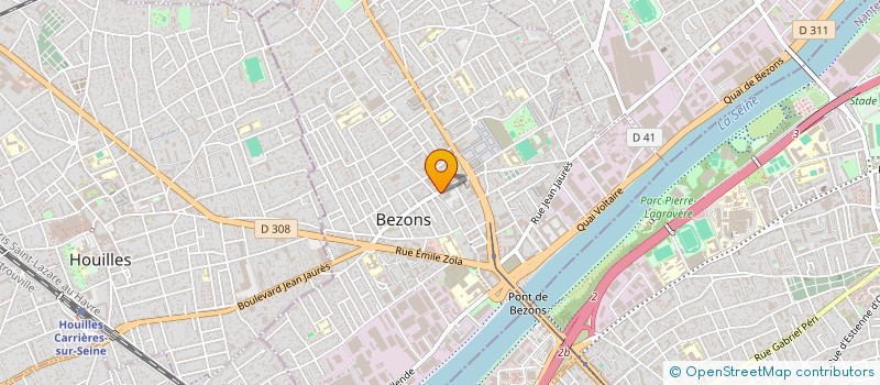 localisation de l'entreprise LOTUS II  BEZONS