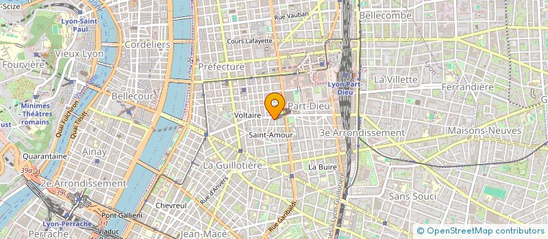 localisation de l'entreprise LOTUS POUR FEMMES DE COTE D'IVOIRE DANS LA REGION RHONES ALPES  LYON