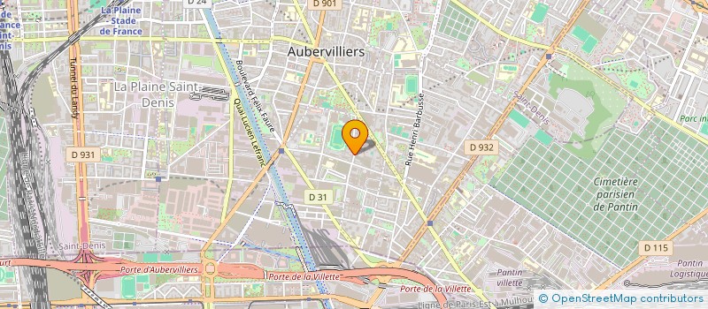 localisation de l'entreprise LOTUS UNG à AUBERVILLIERS