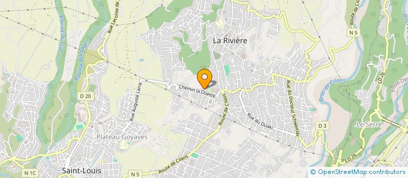 localisation de l'entreprise LOTUS VAVAINDI à SAINT-LOUIS
