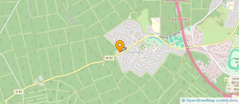 localisation de l'entreprise LOTUSSIA  VILLERS-LES-NANCY