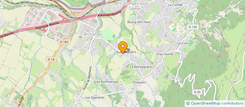 localisation de l'entreprise LOTUSXIAN  ARCHAMPS