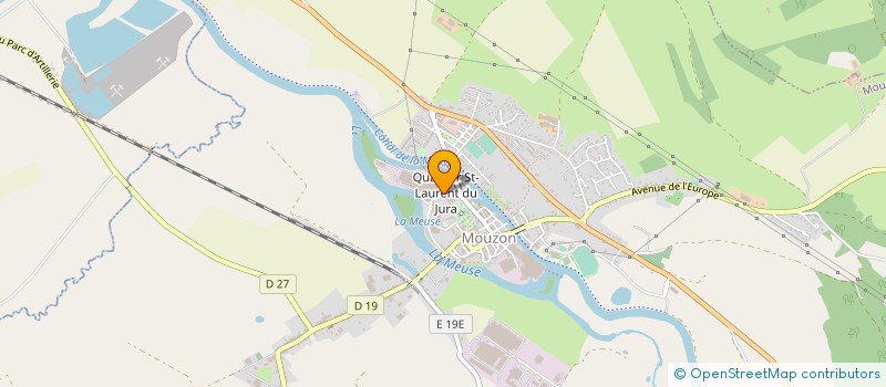 localisation de l'entreprise LOTV à MOUZON