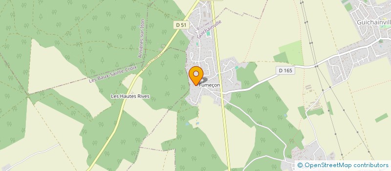 localisation de l'entreprise LOTY SERVICES à ANGERVILLE-LA-CAMPAGNE