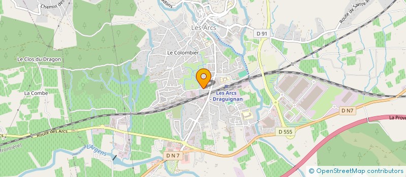 localisation de l'entreprise LOTYS à LES ARCS