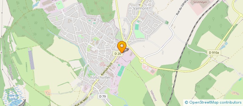 localisation de l'entreprise LOTZ TP DISTRIBUTION à FOLSCHVILLER