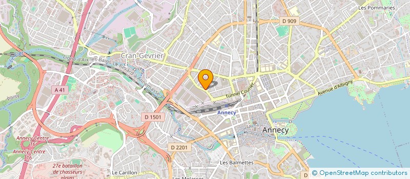 localisation de l'entreprise LOTZERO  ANNECY