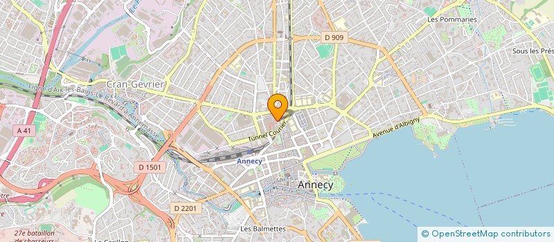 localisation de l'entreprise LOU à ANNECY