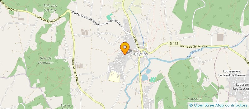 localisation de l'entreprise LOU  PEYRINS