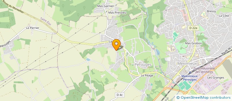 localisation de l'entreprise LOU à PEROUGES