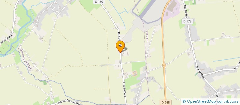 localisation de l'entreprise LOU  CALONNE-SUR-LA-LYS