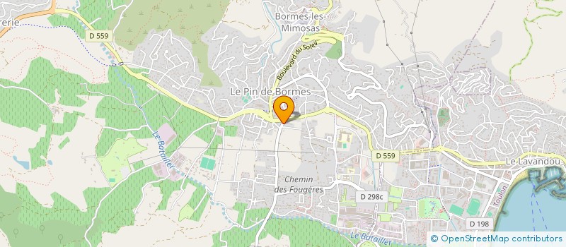 localisation de l'entreprise LOU à BORMES-LES-MIMOSAS