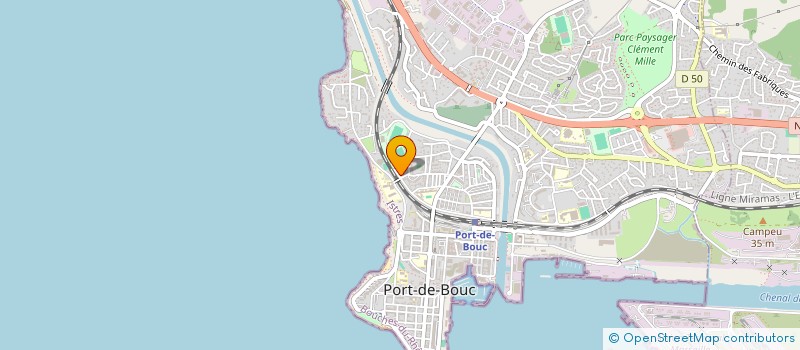 localisation de l'entreprise LOU  PORT-DE-BOUC