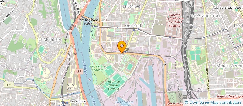 localisation de l'entreprise LOU ACADEMY  LYON