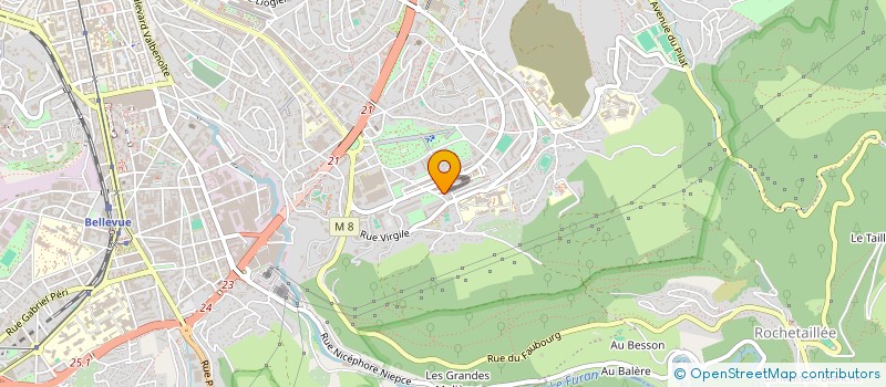 localisation de l'entreprise LOU' ANGE  SAINT-ETIENNE