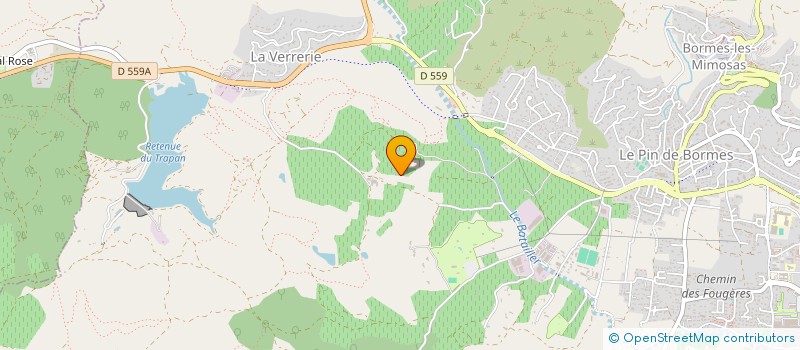 localisation de l'entreprise LOU.ANT à BORMES-LES-MIMOSAS