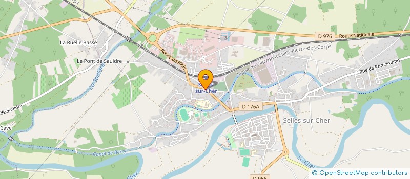 localisation de l'entreprise LOU ANTAMA  SELLES-SUR-CHER