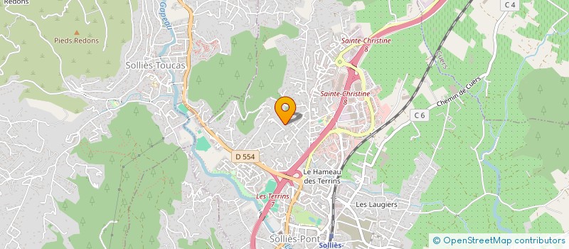 localisation de l'entreprise LOU BANCAOU  SOLLIES-PONT