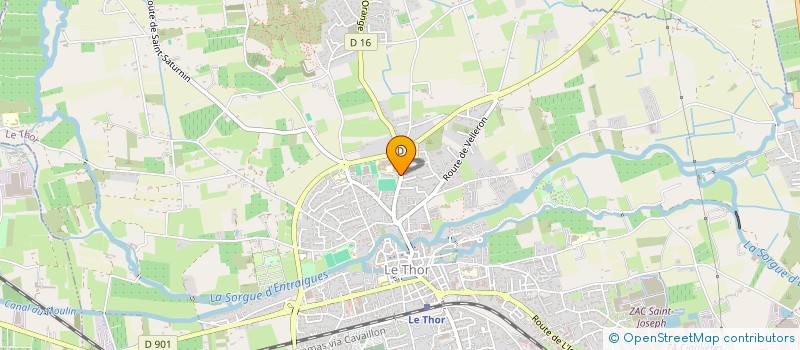 localisation de l'entreprise LOU BASTIDOU  LE THOR