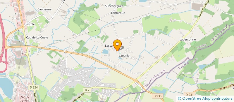 localisation de l'entreprise LOU BATIR à AIRE-SUR-L'ADOUR