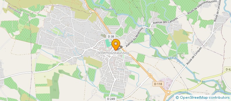 localisation de l'entreprise LOU BERCAIL à VILLEMOUSTAUSSOU