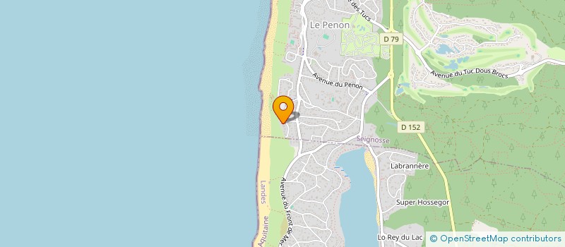 localisation de l'entreprise LOU BEROY  SEIGNOSSE