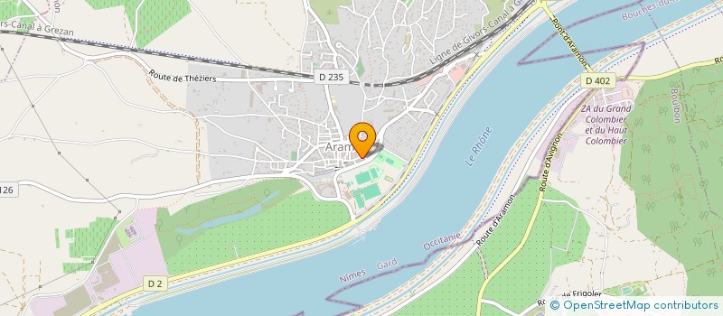 localisation de l'entreprise LOU BOQUERIA  ARAMON