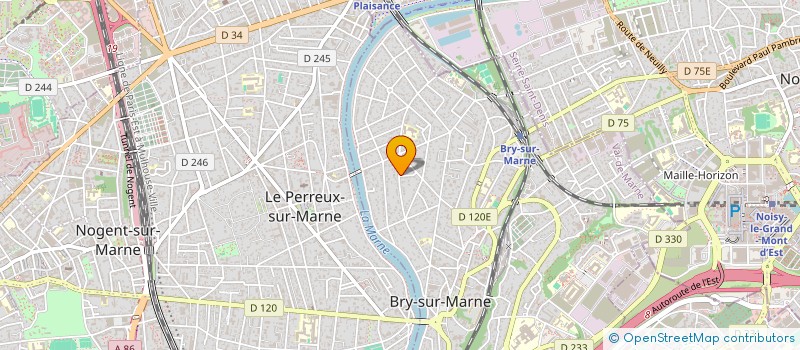 localisation de l'entreprise LOU BOUYSSE à BRY-SUR-MARNE