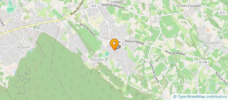 localisation de l'entreprise LOU CABANON  MAUBEC