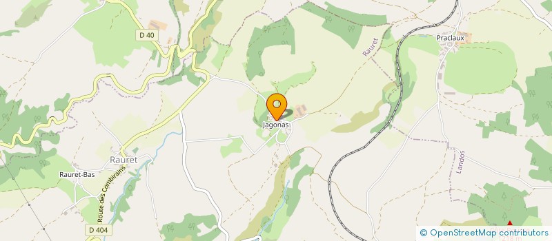 localisation de l'entreprise LOU CAIRE DOS FORCHOSES  LANDOS