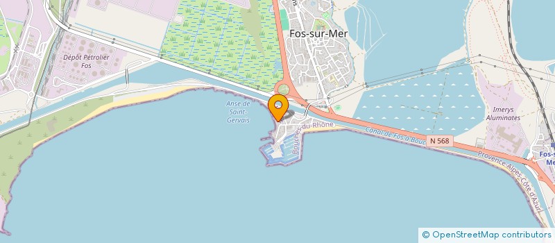 localisation de l'entreprise LOU CALEN  FOS-SUR-MER