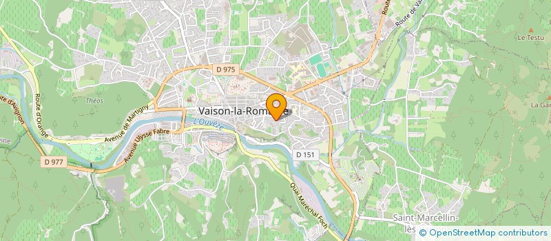 localisation de l'entreprise LOU CALEU  VAISON-LA-ROMAINE