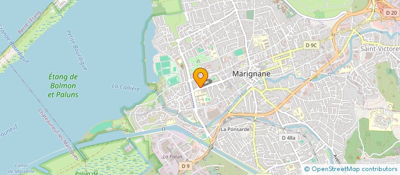 localisation de l'entreprise LOU CAMBAROU  MARIGNANE